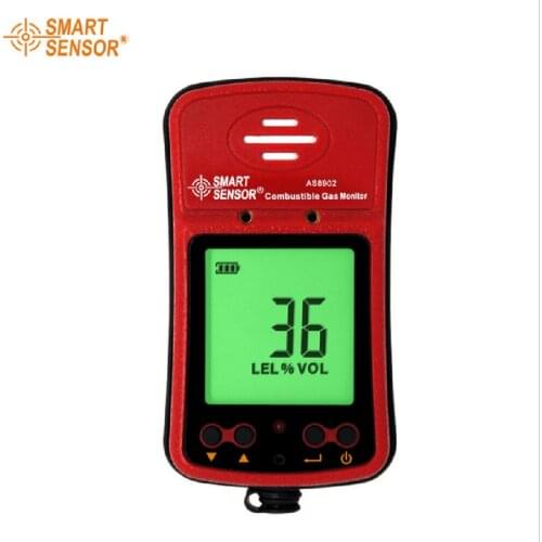 Portable combustible gas detector hand-held port flammable gas Leak analyzer