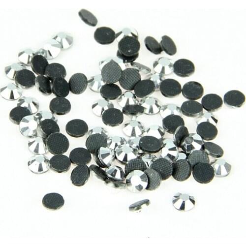 Hot Sale DMC Hotfix Rhinestones Silver Hematite ss20 (4.6-4.8mm) 100Gross DIY Iron-on Garment Crystals For Clothes Decoration