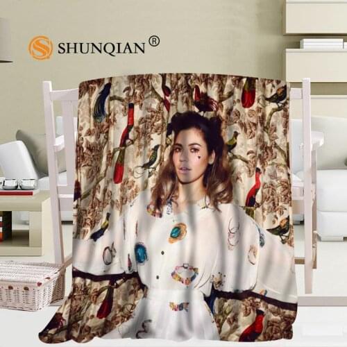 Custom Marina and the Diamonds Travel Blanket Home TV Casual Relax for Family Soft Fluffy Warm Blanket #QWE980J