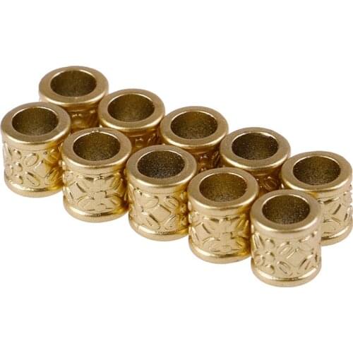 10pcs/lot Hair Ring Kralen Ring Hair Accessories For Braids Kids Hair Beads Dreadlock Dread Beads