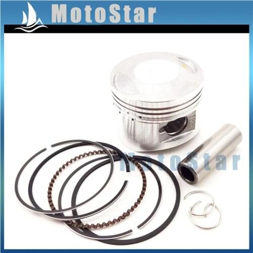 52mm14mm Piston Pin Ring Kit For Chinese Lifan 125cc Engine Motorcycle Pit Dirt Trail Motor Bike ATV Quad 4 Wheeler