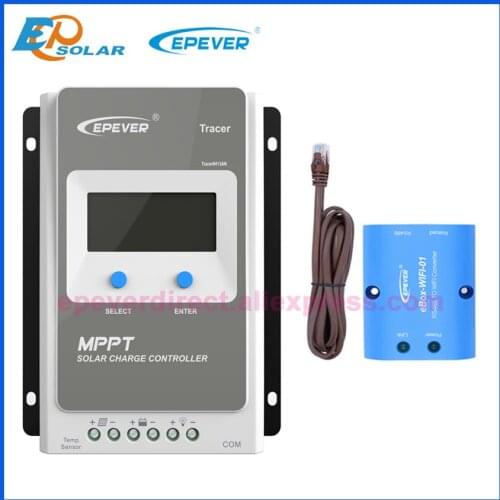 EPEVER MPPT Solar Charge Controller 30A 12V24V Auto LCD Solar Panel Regulator for Solar Power System Battery Tracer3210AN