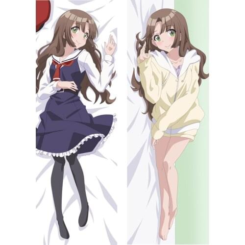 MMF May 2021 Update Osananajimi ga Zettai ni Makenai Love Comedy Sexy Shita Kuroha Pillow Cover Anime Dakimakura Body Pillowcase