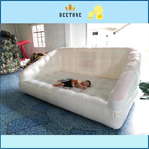 Sell PVC inflatable sofa inflatable water sofa inflatable bed floating mattress water leisure