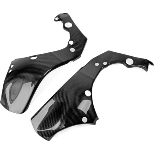 New 100% Carbon Fiber Motorcycle Frame Cover Protection Covers For KAWASAKI ZX10R 2011-2014 2015 2016 2017 Cubierta del marco