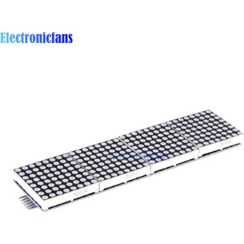 New HT1632C Led Screen Lattice-Breakout LED Screen Modules 8X32 Red Dot-matrix Module No MCU
