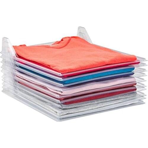 10pcs T shirt clothes organizer Closet Storage Travel clothes Organization System TShirt Folding Board Home necessity Organizer