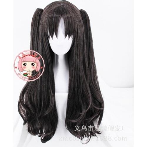 Anime Game Fate Stay Night Tohsaka Rin Cosplay Wig Headwear Rin Ishtar Hair Halloween Christmas Anime Party