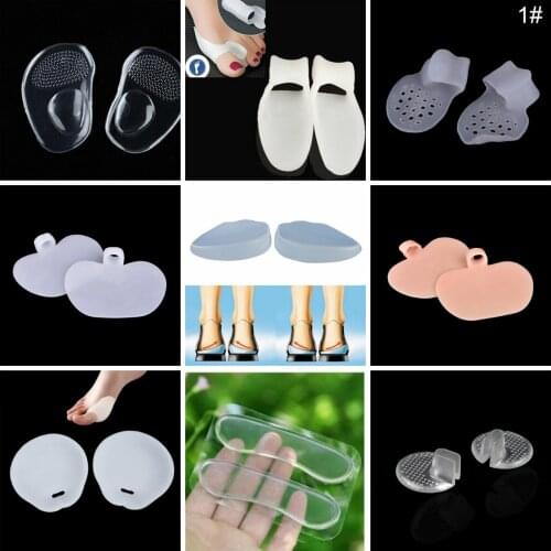 Silicone Orthotics X/O-type Legs Corrector Gel Arch Support Pad New Flat Foot Orthotics Orthopedic Foot Insoles Corrector