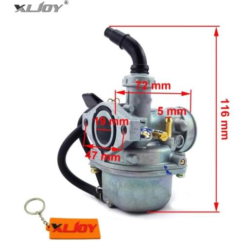 PZ19 Lever Choke Carb 19mm Carburetor For Keihin 50cc 70cc 90cc 110cc Engine ATV Quad 4 Wheeler Buggy Pit Dirt Monkey Motor Bike