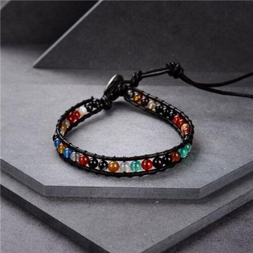 REACHLIN ДРАГОЦЕННОСТИ Leather Bracelets