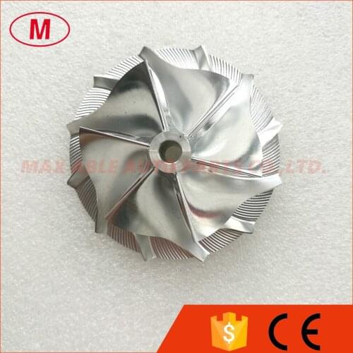 RHF4H High Performance Turbocharger Aluminum 2068/Milling/Billet Compressor wheel 43.50/60.00mm 6+6 blades