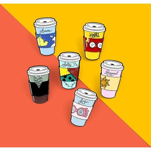 Happy tea time Enamel Pin Juice Fun Pearl Milk Tea Cup Sunglasses Outing Lovers Brooch Badge Lapel Pin Creative Jewelry Gift