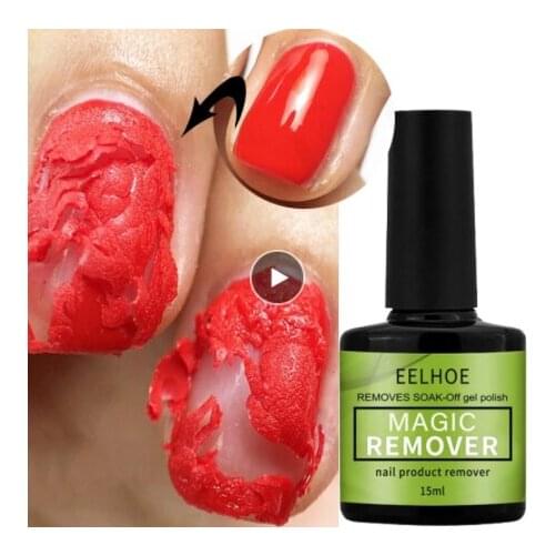 15ml Burst Nail Polish Remover Special Nail Polish Remover For Nails No Residue Fast Mild Burst Base Coating Clean UV Gel