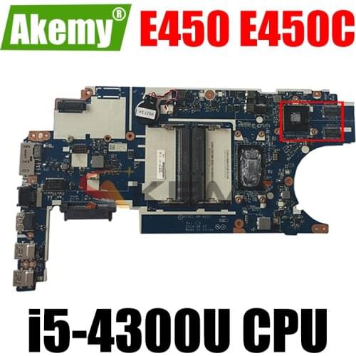 Thinkpad E450 E450C i5-4300U Notebook PC independent video card motherboard. NM-A211.FRU 00HT960 00HT959