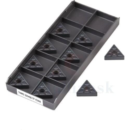 High quality TNMG 220408 IC907 IC908 TNMG220404 TF IC907 IC908 carbide Inserts Turning tool TNMG220404 TF IC907 CNC Lathe tools