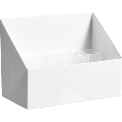 6 Lattices Cosmetic Make-up Brush Storage Box Storage Container Lipstick Holder Rack Brushes Table Organizer Case Makeup Tool