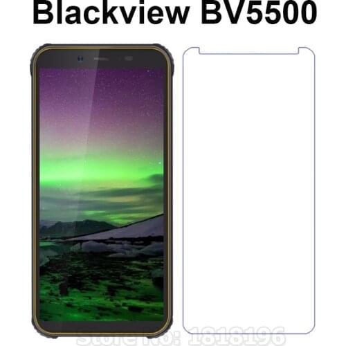 Tempered Glass for Blackview BV5500 Scratch proof 9H Protective Phone Film Screen Protector for Blackview BV5500 IP68 Case Glass