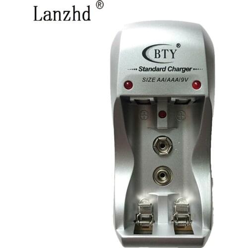 Battery charger Quick Speed Charging For 9V AA AAA 2 batteries DC 1.2V USB Port US EU Plug chargeur (not include battery)