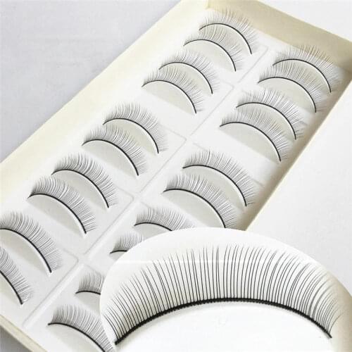 10 pairs 3D Professional Makeup Individual Cluster EyeLashes Grafting Fake False Eyelashes eyelash extension individual eyelash
