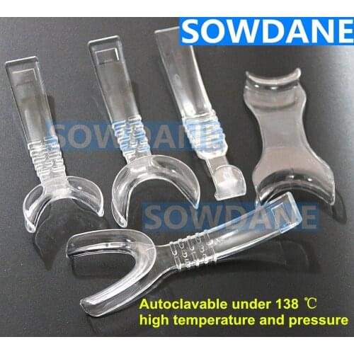 10 Pcs High-Quality Autoclavable Dental Oral Care Lip Cheek Retractor Mouth Opener Photograghic Instruments Tool Plastic