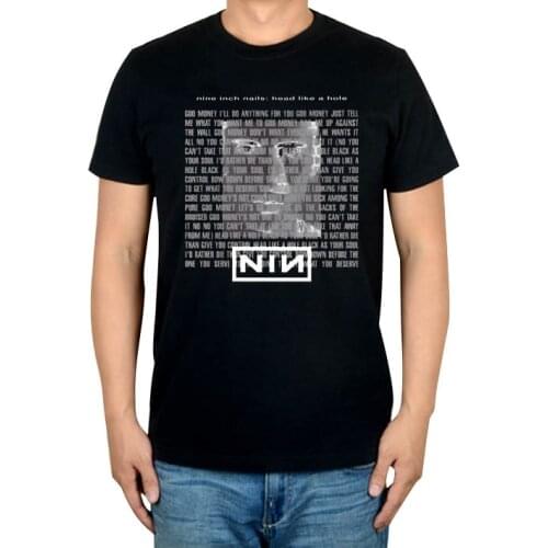 2 styls Summer Style Nine Inch Nails Rock band men women shirt punk heavy black metal mma fitness mma skateboard 3d print NIN