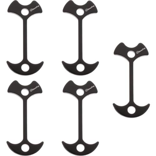 5pcs Tent Anchor Guy Line Runner Wind Rope Stake Awning Hiking Camping Bent Peg Tent Rope Nails Cord Accessories Anchor
