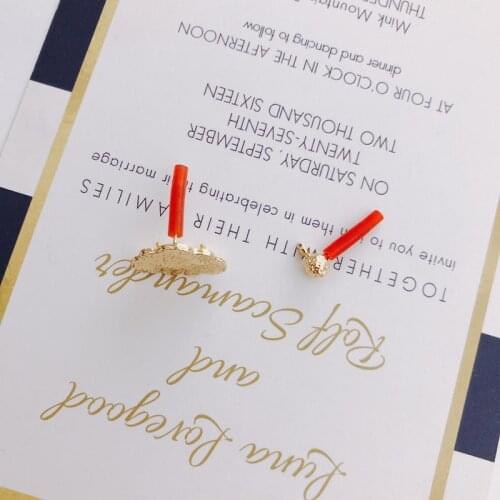 8 pieces / lotAlloyk goldJewelryAccessoriesstainlesssteel jewelrydiyEarringAccessoriesOther