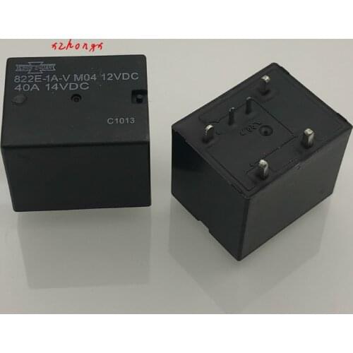 822E-1A-V M04 12VDC 40A Automotive Relay HFKP-012-1H6T New Original