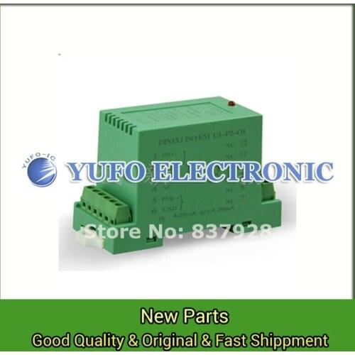 Free Shipping 1PCS DIN1X1 ISO U2-P1-O2 proxy rail signal analog transmitter/amplifier module