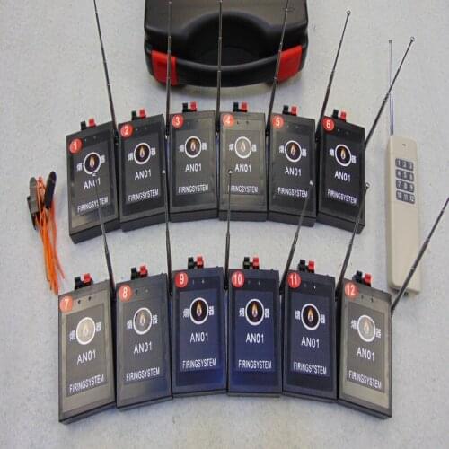 ZZY fast delivery 12 Cues fireworks 433MHZ Remote receiver electric wire smart switch wedding equipment-wireless switch