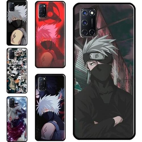 Hatake Kakashi Anime Case For OPPO A91 A93 A83 A15 A31 A53 A9 A5 2020 F5 Find X3 Pro A52 A72 A3S A5S Cover Capa