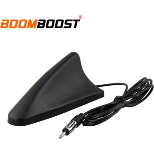 FM function Qook Black Universal Shark Fin Car Radio Antenna Aerial for BMW free shipping