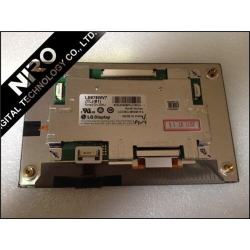 KCVV DHL/EMS Shipping LB070WV7(TL)(01) 7.0" inch 800*480 Car Navigation LCD Display with Built-in 4-wire Resistive Touch Panel