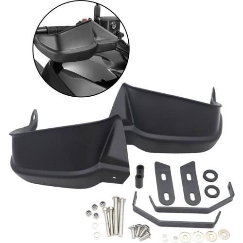 Motorcycle Hand Guard Shells Kit for Kawasaki 650 1000 Z900 Black