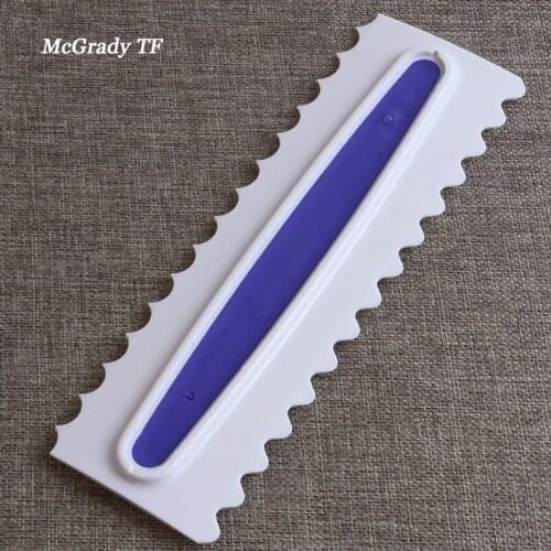 Pastry Icing Comb Plastic Fondant Spatulas Cake Scraper Baking Decorating Tools Fitcor Cakes Khen Bakeware Cake Kitchen Utensils