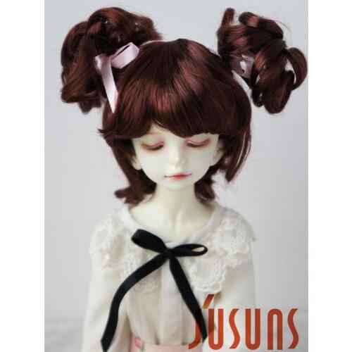 1/6 BJD Wigs JD011 6-7inch 16-18CM Lovely Charming Doll hair YOSD BJD Synthetic mohair doll accessories