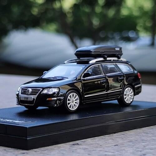 1/64 Scale V*W Passat R36 Wagon Black Diecast Car Model Toy Gift NIB