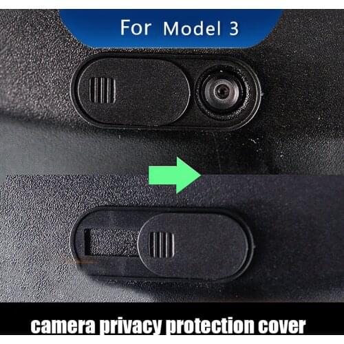 Suitable For Tesla Model 3 Camera Privacy Protection Cover In-car Protection Cover Stickers Modified Accessories