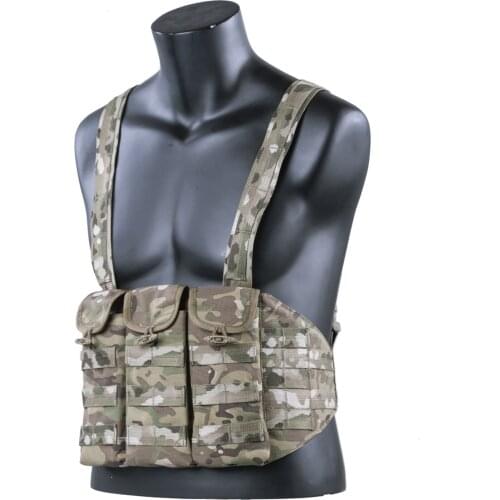 Tactical 2056 Vest Chest Hanging Belly Pocket Multifunctional CS Field Protective Vest