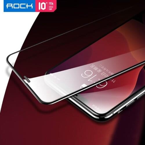 ROCK Real 10D Tempered Glass for iPhone 11 Pro Screen Protector Film Glass for New iPhone 11 2019 5.8 6.5 6.1 Pro Max стекло