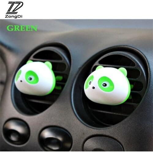 ZD 1Pair Car Air Freshener Outlet Perfumes for Toyota Avensis Rav4 Audi Q5 A6 Renault Captur Skoda Yeti Ford Mondeo Kuga