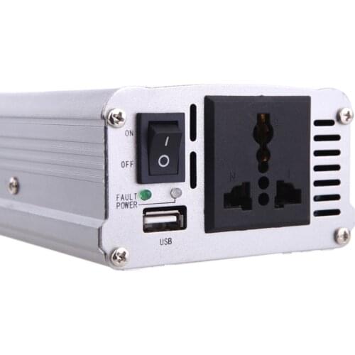 24V to 110V/ 24V to 220V/ Power Inverter big Sine Wave Car inverter sliver 1500W