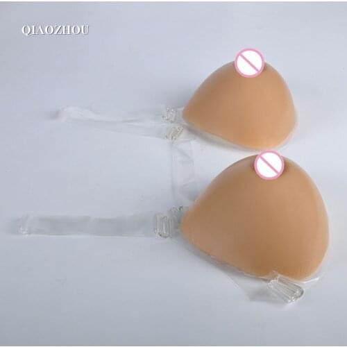 2800g/pair Breast Forms Silicone for Crossdresser Mastectomy Boob Prosthesis Transvestite Enhancer False Breast