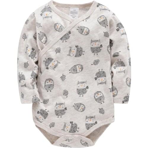 Baby Rompers Newborn Baby Clothes Organic Tiny Cottons baby costume Infant boy girl Lucky Child Baby clothing romper jumpsuit