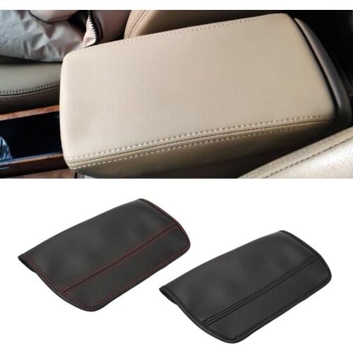 For Honda Accord 7th 2003 2004 2005 2006 2007 Microfiber Leather Car Interior Center Control Armrest Box Protective Cover Trim