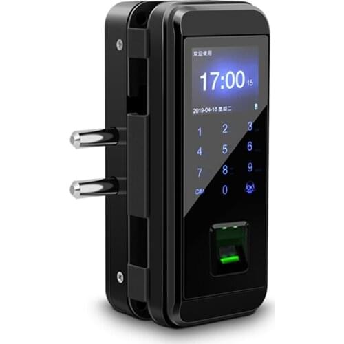 2021 Metal-proof ABS housing Fingerprint Door Lock With Time Attendance System Biometric Office Electric Smart Card Door Lock