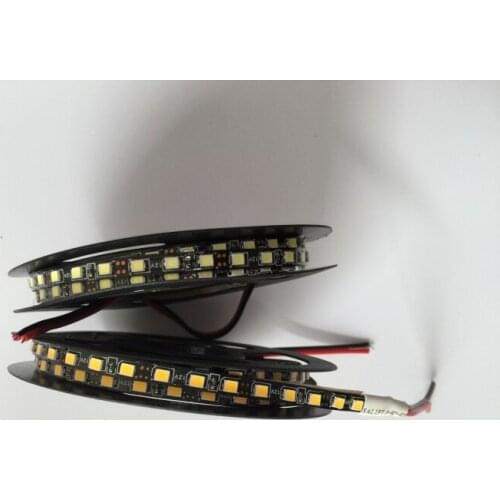 5m Blackboard SMD 2835 DC 12V Not Waterproof 5mm width narrow PCB 120 led/m LED Light Flexible Lamp strip