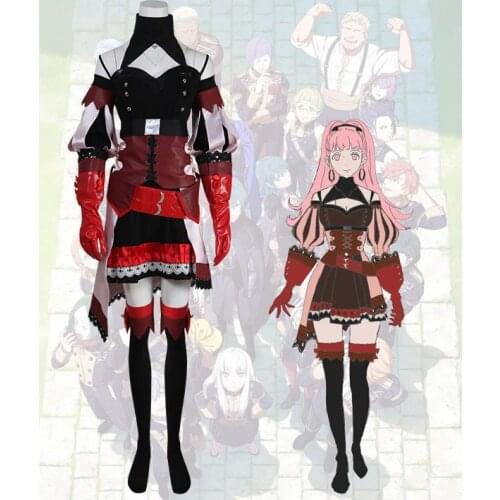 Fire Emblem Three Houses 5 Years Hilda Timeskip Cosplay Costume fire emblem three houses dress costume custom made