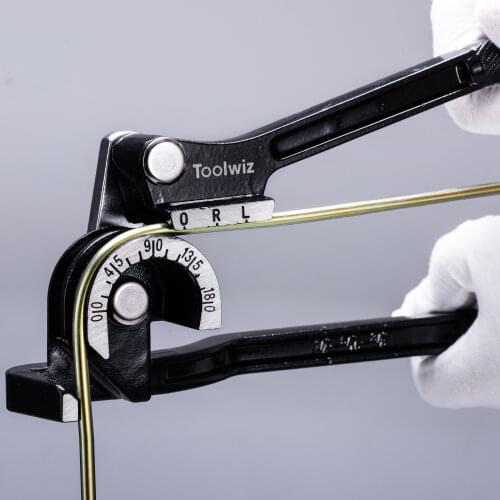 3/16“ 1/4” 5/16” 3/8“ Brake Line Tube Pipe Manual Bending Tool Type Fuel Brake Pipe Bender Brake Lines Plier Bender Hand Tool